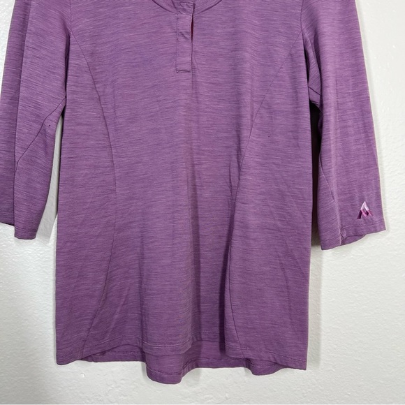 7Mesh Purple Desperado Merino Henley - Picture 5 of 13
